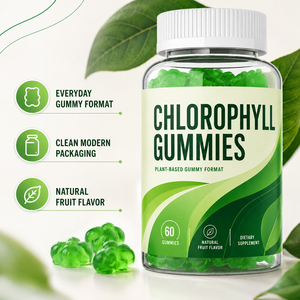 Gomitas de Clorofila OEM/ODM - Suplemento Orgánico Vegano Antioxidante para la Digestión y el Apoyo Inmunológico para Adultos - Product Image 3
