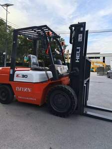 Heli 30 mini chariot élévateur original 3 tonnes petit chariot élévateur d'occasion bon état CPCD moteur d'origine noyau de moteur pas cher vente Chine - Product Image 4