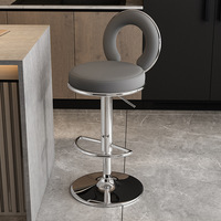 Tabouret de bar, chaise de bar à vendre, chaise de bar de luxe, style nordique, pivotante, moderne, comptoir de cuisine, tabourets de bar hauts, hauteur de comptoir