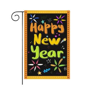 Vente en gros personnalisé 12-18 pouces saisonnier nylon polyester soie décorations <span class=keywords><strong>de</strong></span> jardin en <span class=keywords><strong>toile</strong></span> <span class=keywords><strong>de</strong></span> <span class=keywords><strong>jute</strong></span> impression numérique drapeaux <span class=keywords><strong>fanion</strong></span> - Product Image 2