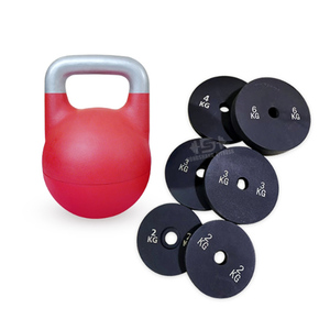 Kettlebell en fonte réglable 32 kg, revêtement poudré, écologique, pour usage en <span class=keywords><strong>salle</strong></span> <span class=keywords><strong>de</strong></span> <span class=keywords><strong>sport</strong></span> – Nouveauté 2026, Offre Spéciale - Product Image 3
