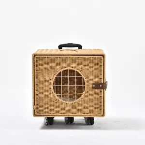 Airline Vali Vận Chuyển Mèo Cún Con Được Phê Duyệt Trên Bánh Xe Xe Đẩy Xe Đẩy Túi Vận Chuyển Thú Cưng Vali Du Lịch Cho Thú Cưng