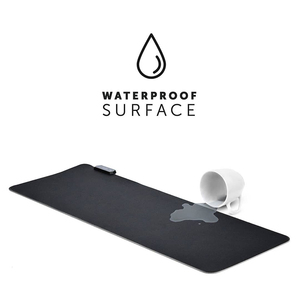 <span class=keywords><strong>Tapis</strong></span> de <span class=keywords><strong>souris</strong></span> de jeu LED RVB, éclairage personnalisable, grande taille, surface douce, <span class=keywords><strong>tapis</strong></span> de <span class=keywords><strong>souris</strong></span> pour joueurs, configuration PC, bords non effilochés, en stock - Product Image 6