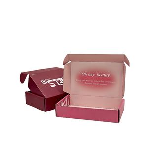 럭셔리 친환경 컬러 작은 사용자 정의 경쟁력있는 가격 상자 골판지 선물 포장 종이 비행기 골판지 배송 상자 - Product Image 1