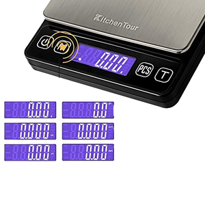 500g x 0,01g hohe Genauigkeit Digitale Küchen waage Schmuck Gold Balance Gewicht Gramm LCD Taschen gewichtung Elektronische Waage - Product Image 4