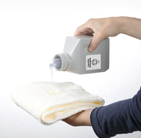 Flacon de détergent à haute capacité 400ml 600ml 1000ml, flacon d'emballage cosmétique, en plastique HDPE, avec couvercle à vis, impression d'écran