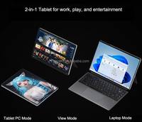 14.1 pouces Win 11 ordinateur portable 16g Ram 256g/512g/1t Rom 1920x1200 écran tactile 4500mah batterie ordinateur portable tablette
