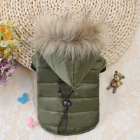 Vêtements pour animaux de compagnie pour automne hiver un manteau en coton chaud pour Corgis petits chiens comme les Poméraniens et les chiens en peluche vêtements d'hiver pour chiens