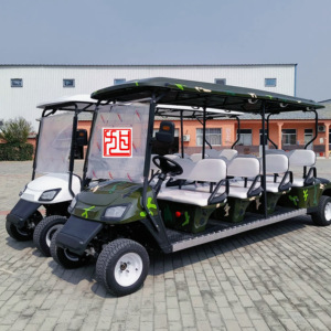 Approvisionnement Direct Usine Véhicule Électrique de Tourisme 8 Places Voiturette de Golf d'Importation avec Housse en Cuir à Vendre - Product Image 5