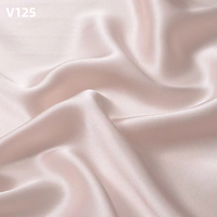 Expédition rapide ARGENT rose seda De Chine tissus en soie femmes original pur 100 soie satin tissu par la cour indonésie