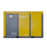 Compresseur d'air BAOSI Airend 500 Cfm Faible bruit 110KW 150HP 12 Bar Compresseur d'air à vis à vitesse fixe avec sécheur d'air
