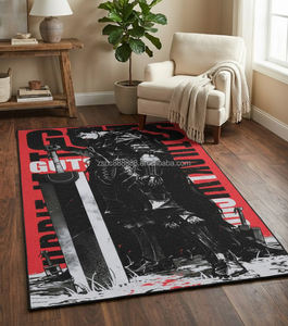 Tapis et moquette <span class=keywords><strong>Berserk</strong></span> Guts Anime en polyester doux, moelleux, lavable, antidérapant, décoration d'intérieur, tapis de sol - Product Image 4