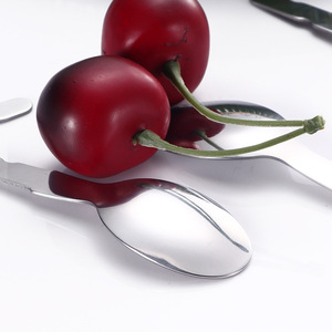 Juego de cuchara y tenedor personalizados para niños, acero inoxidable 410, pulido espejo, grado alimenticio, para comedor infantil - Product Image 5