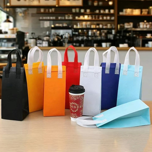 <span class=keywords><strong>Borsa</strong></span> <span class=keywords><strong>Termica</strong></span> Personalizzata <span class=keywords><strong>per</strong></span> Negozio di Tè e Caffè, Portabottiglie <span class=keywords><strong>per</strong></span> 1 2 4 Bevande, <span class=keywords><strong>Borsa</strong></span> Isolante in Alluminio Non Tessuto - Product Image 2