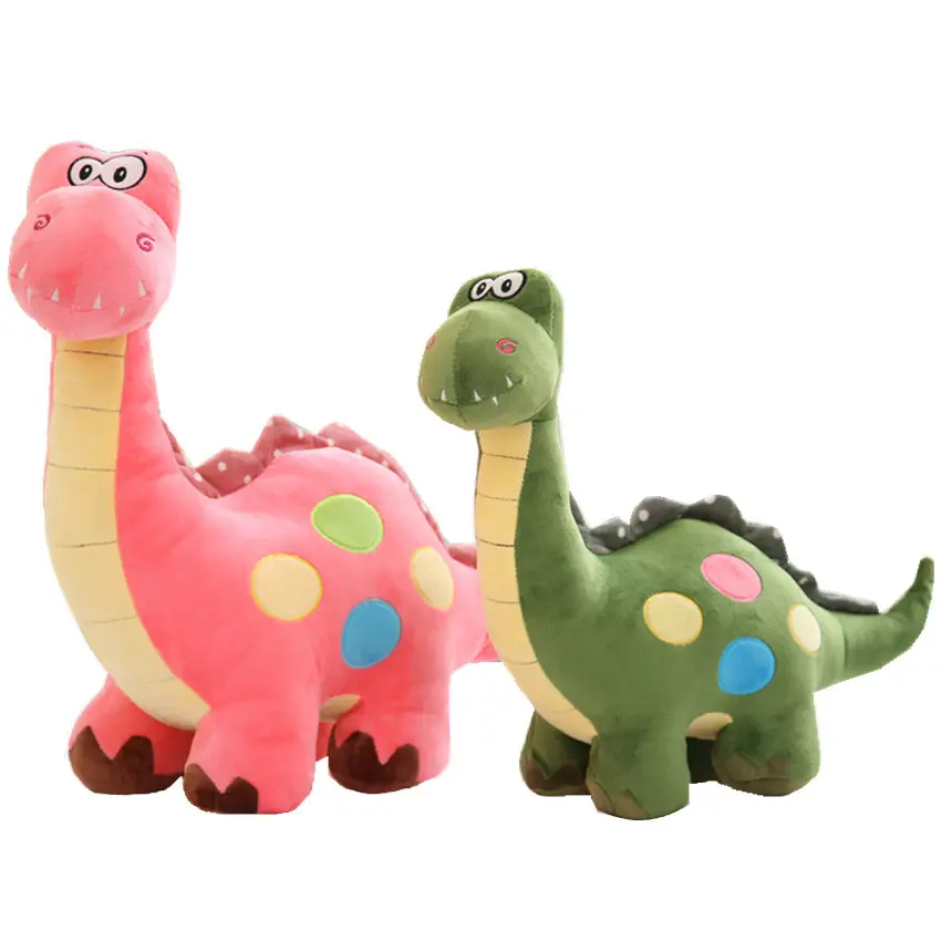 Wholesale Custom 40-80cm Soft Dinosaur Plush Toy Stuffed Animal Toy Lovely Dino Plush Doll Super Soft For Kids