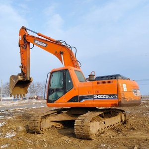 Excavadora Usada de 22 Toneladas Doosan 225, Excavadora Hidráulica de Segunda Mano Importada de Alta Calidad, Mejor Precio de Venta - Product Image 3