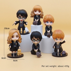 Juego de 6 Figuras de Acción de PVC de la Academia Mágica, Nuevo Estilo, Figuras de Anime, Regalo para Niños, Adorno de Escritorio - Product Image 6