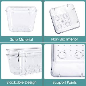 WL Brand Sports <b>Basket</b> 25 PCS Black Acrylic Drawer Organizers 4-Size Portable 5-10kg Capacity Bathroom Vanity Trays - Product Image 5