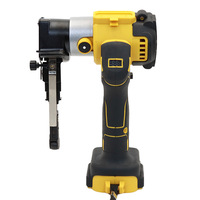 Ponceuse à bande sans fil Sahel 21V, sans balais, 10 mm, polisseuse électrique, compatible avec les batteries Makita/DeWalt/Milwaukee