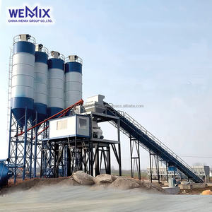 Second hand Remanufactured HZS120 m3 Concrete Batching Plant Used Condition High Quality Ready Concrete Mixing Station <b>For</b> <b>sale</b> - Product Image 1