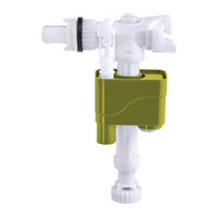 Tombol tekan Toilet katup pengisi Dual Flush Cistern Syphon aksesori kamar mandi kualitas tinggi