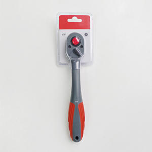 Llave de trinquete con mango de plástico de 14 pulgadas, accionamiento imperial, operación manual con liberación rápida y mango en forma de H de 72 dientes - Product Image 3