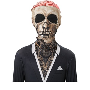 Nuovo stile liscio adulto costumi di Halloween adulto vestito in maschera scheletro <span class=keywords><strong>Horror</strong></span> body per Cosplay - Product Image 6