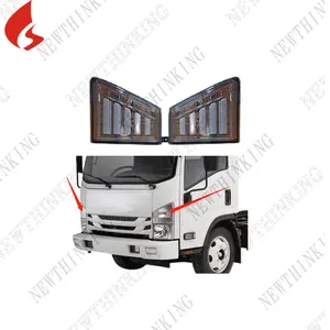 Fabrika doğrudan satmak için kamyon vücut parçaları kamyon kafa ışık Isuzu Nqr FRR 175 Shanghai beyaz OEM dönüş sinyal ışığı 15 gün 1.1kg
