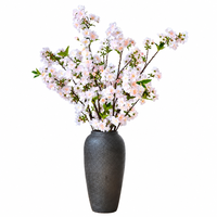 Bouquet de mariée haut de gamme, moderne, fait main, en latex, avec fleurs artificielles de sauge et de salvia blanches et roses, pour mariage et fête