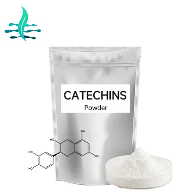 थोक थोक कार्बनिक 90% 98% एल theanine Catechin हरी चाय निकालने पाउडर CAS225937-10-0