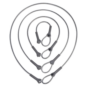 จุดยึดสายเคเบิลเหล็กซินด้า ขนาด 7 มม. แกน 1*19 เส้น สำหรับงานที่สูง พร้อมการเชื่อมต่อสายสลิงเหล็ก - Product Image 1