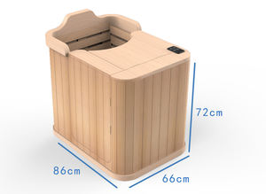 <span class=keywords><strong>Sauna</strong></span> infrarouge demi-corps Pruche 1 personne Mini demi-<span class=keywords><strong>sauna</strong></span> infrarouge Bain de vapeur sec <span class=keywords><strong>Sauna</strong></span> - Product Image 5