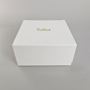 กล่องกระดาษเค้กสีขาวขายดี Sunshine ราคาส่ง กล่องกระดาษแข็งสำหรับบรรจุภัณฑ์เบเกอรี่และเค้ก - Product Image 2