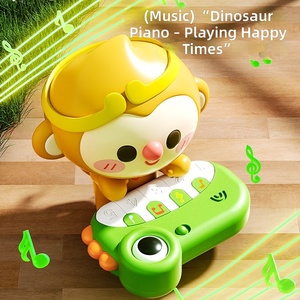 Tavolo Educativo per la Prima Infanzia, Giocattolo Regalo, Tavolo Multifunzionale a Tema Dinosauro per Neonati e Bambini - Product Image 5