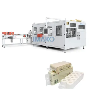 200 Pack/min Tissue Paper Packing Machine Easy Control Face Napkin Packer Wrapper Factory layers FACIAL tissue bundler