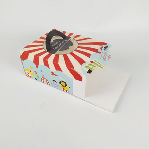 Personalizado de logotipo de impresión de caja de papel para embalaje de la <span class=keywords><strong>torta</strong></span> - Product Image 3