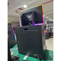 Moniteur double tactile de haute qualité Miracle pour armoire en métal et acrylique, écran vertical incurvé, machine de jeu de bureau, vente à prix réduit