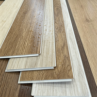 Rauchresistenter SPC-Vinylboden mit Starrem Kern, Schwimmend Verlegbar, IXPE-Polsterung, Kratzfest, Luxuriöser Klick-Vinylboden für Stark Frequentierte Räume