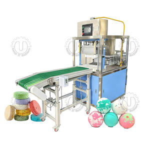 เครื่องทำบาธบอมแบบอัตโนมัติ ใช้มอเตอร์ไฮดรอลิก PLC  กำลังการผลิตสูง 1500 ชิ้น/ชม. เป็นมิตรกับสิ่งแวดล้อม รับผลิตแบบ OEM/ODM - Product Image 1