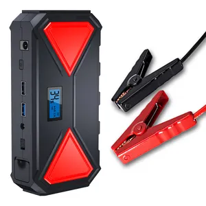 Produtos de venda quentes 2024 Emergência Bateria Booster 12V Portátil Carro jump starter Bateria Powerbank 20000mah Banco De Potência para carro