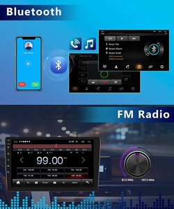 Podofo 10 "Android Autoradio pour <span class=keywords><strong>Mercedes</strong></span>-<span class=keywords><strong>Benz</strong></span> <span class=keywords><strong>Vito</strong></span> 2016 Autoradio Autoradio Carplay Android Auto GPS Wifi Hifi RDS - Product Image 3