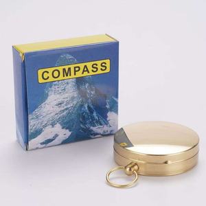 <span class=keywords><strong>Boussole</strong></span> environnementale portable de haute précision pour l'extérieur, mini, multifonctionnelle, pour la randonnée et le camping, avec aiguille nord en cuivre - Product Image 4