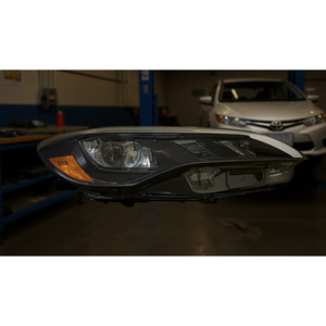 Faro Halógeno para 2015-2017, Lado Derecho, Negro, Nuevo, Repuesto, 12V, Sistema de Iluminación Automotriz, Modelo P0989 - Product Image 1