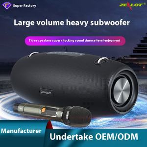 Fanatic S67 pour haut-parleur Bluetooth K Song 60W haute puissance étanche Portable USB caisson de basses extérieur pour danse carrée en plastique lourd - Product Image 5