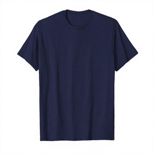 Camiseta de Verano para Hombre, Manga Corta, Lisa, de Alta Gama, Talla Grande, 100% Algodón, Personalizable OEM - Product Image 2