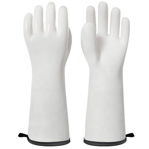 Gants de four en silicone liquide en gros, qualité alimentaire, résistants à la chaleur 480° ° Gants de barbecue imperméables F - Product Image 1