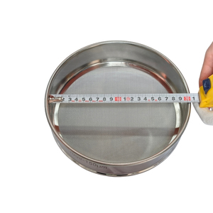 Tamis de Pharmacopée/Tamis pour Sol/Tamis d'Échantillonnage Alimentaire/Tamis de Test de Poudre de Laboratoire en Acier Inoxydable 304/316 à Ouverture Personnalisée - Product Image 1