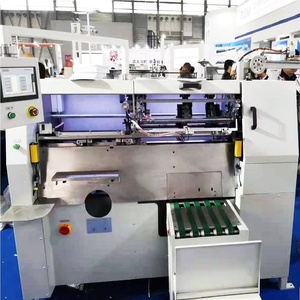 Идеальная полностью автоматическая машина для формовки проволоки с двойной петлей, спиральная катушка, записная книжка, машина для изготовления проволоки - Product Image 3