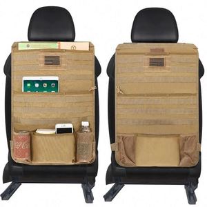 Organisateur de siège arrière de voiture portable, résistant à l'eau, de type tactique, pour accessoires de voiture, fabriqué en usine BSCI. - Product Image 5