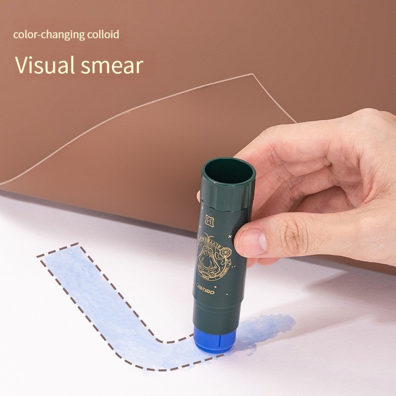 Deli 53273 твердый клей высокой вязкости, сильный клей ручной работы, клей большой емкости, можно увидеть, креативный клей ручной работы для детей